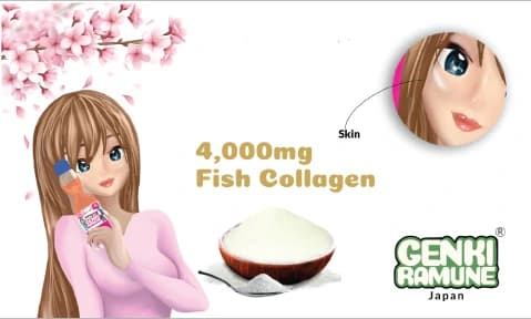 Lychee Collagen Genki Ramune: Glow-getter! sfsd asdfsd asdfsd