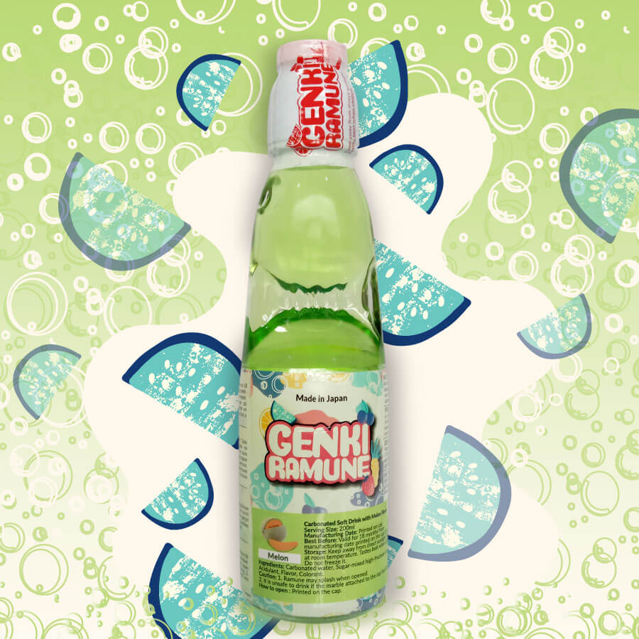 Health Ramune Genki Ramune Healthy Ramune And Fruit Flavoured Drink